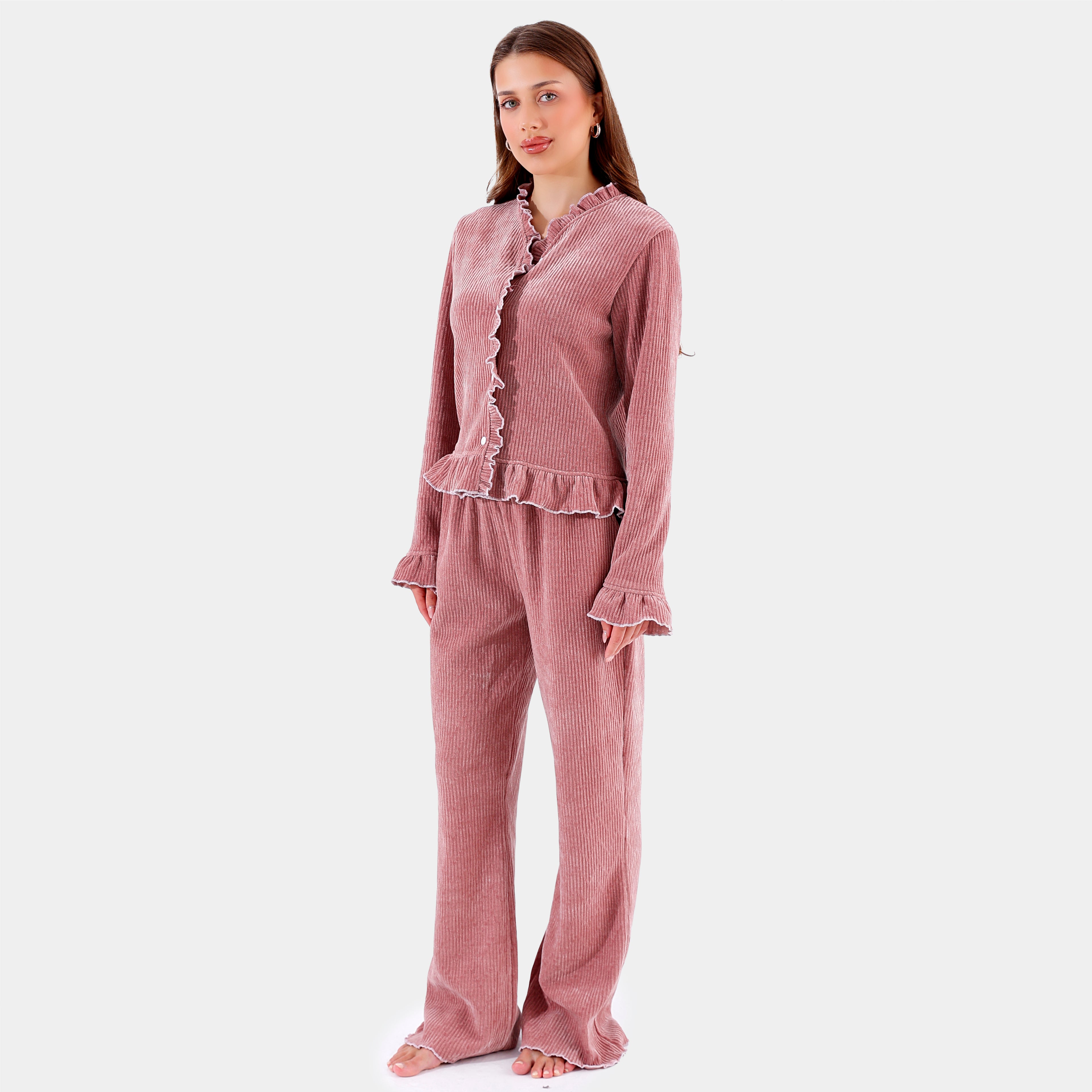 Layali Reddish Brown Set