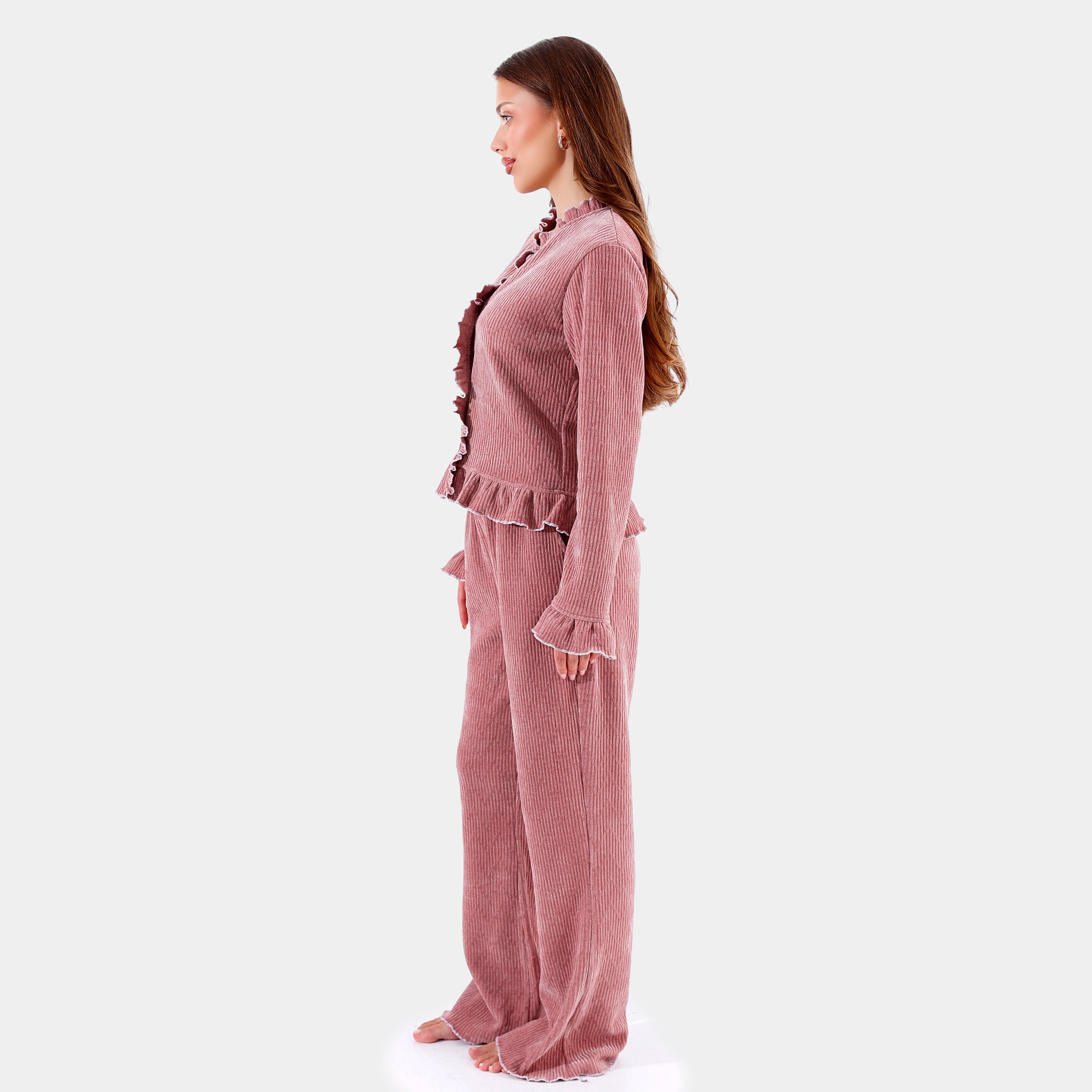 Layali Reddish Brown Set