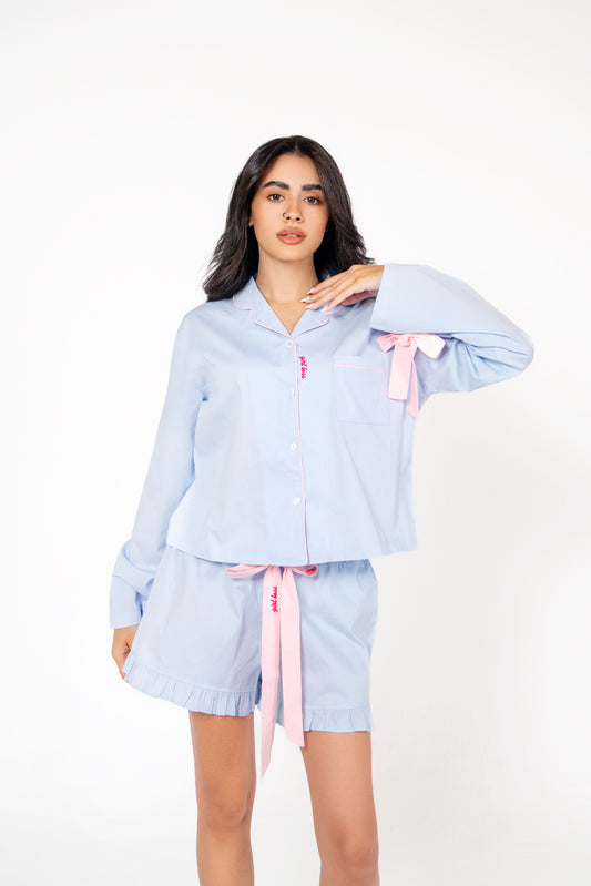 Pajamas GIRL - BOSS blue