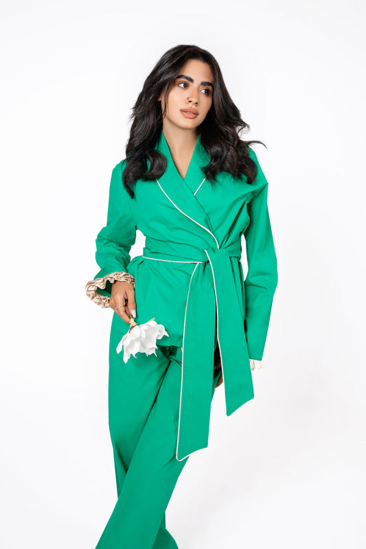 Crinkle Chic green