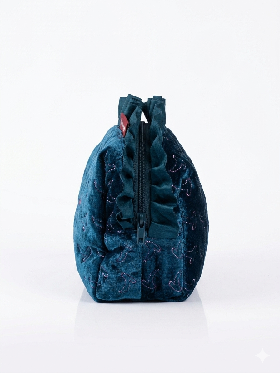 Girl Boss pouch blue